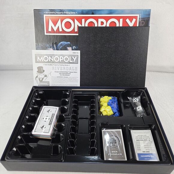 RIVERDALE Monopoly 2018 Hasbro USAopoly Board Game *100% Complete* - Picture 2 of 15